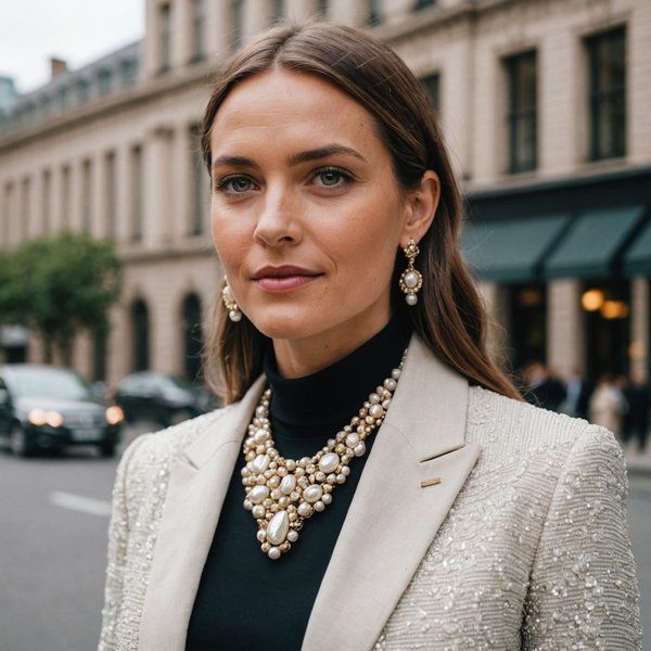 Comment intégrer des accessoires en perles dans une tenue de bureau?