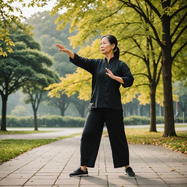 Quels sont les meilleurs exercices de Tai Chi pour les femmes cherchant à améliorer leur équilibre?